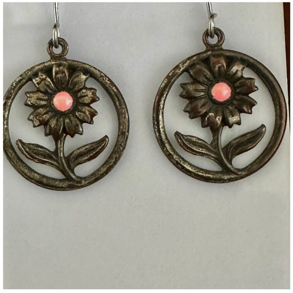 Floral Dangle Earrings